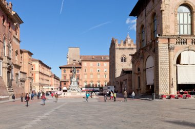piazza del nettuno Bologna Panoraması
