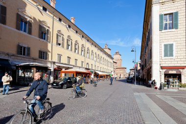 Panorama corso martiri della Libertà Ferrara, İtalya
