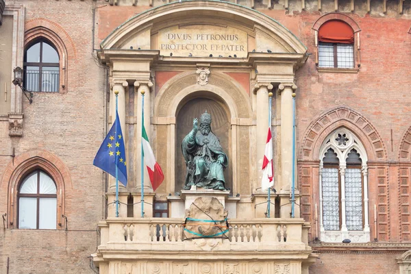 Estátua em palazzo d — Fotografia de Stock