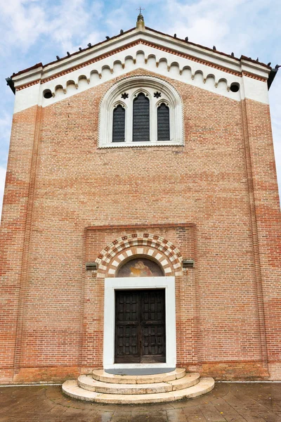 Facade of Scrovegni Chapel in Padua — Stock Photo, Image