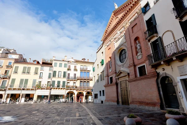 Kostel san clemente na piazza dei signori, Padova — Stock fotografie