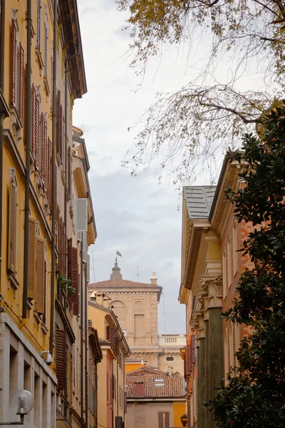 Средневековая улица Модены — стоковое фото