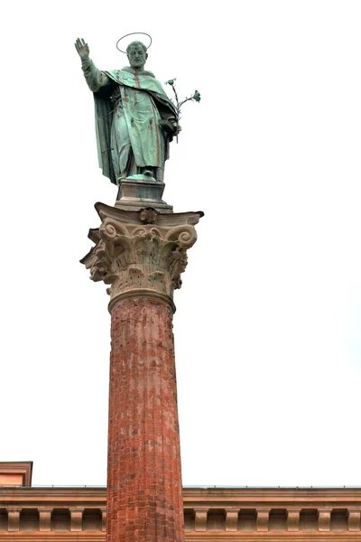 Column of Saint Dominic, Bologna, Italy — Stock Photo, Image