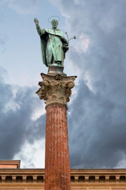 sütun saint dominic, bologna, İtalya