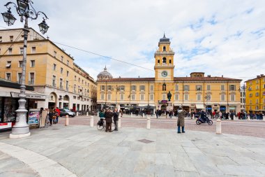 Via garibaldi parma, parma, İtalya