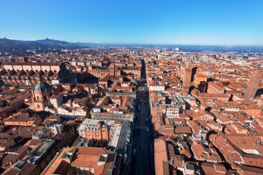 panoramik strada Maggiore, bologna