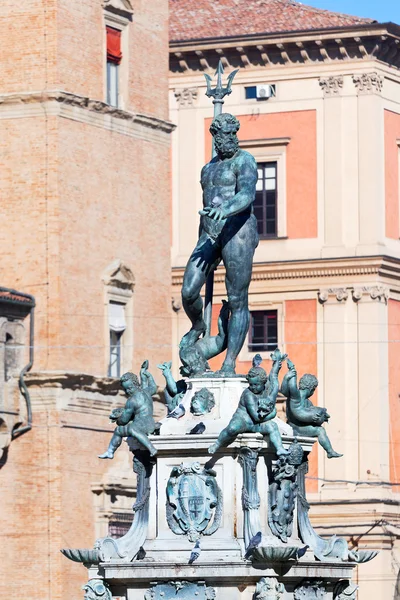 piazza del nettuno Bologna tarihinde Neptün Çeşmesi