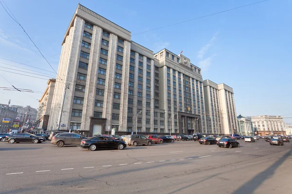 Edificio de la Duma Estatal de la Federación Rusa — Foto de Stock