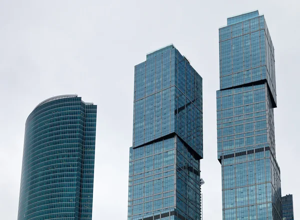 Torres de cristal del centro de oficinas — Foto de Stock