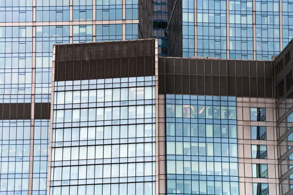 Glass skyscraper wall — Stock Photo, Image