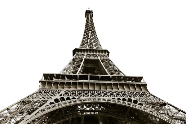 Вид на Ейфелеву вежу в Парижі — стокове фото