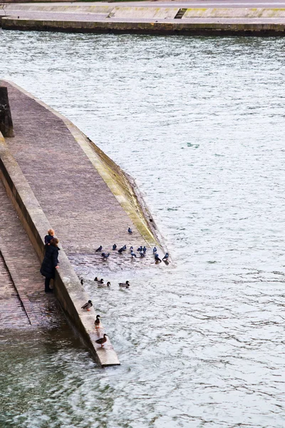 Kajen i paris — Stockfoto