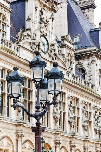 Hotel de Ville (stadshuset) i Paris — Stockfoto