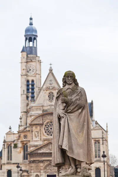 Pomnik pierre corneille w Paryżu — Zdjęcie stockowe