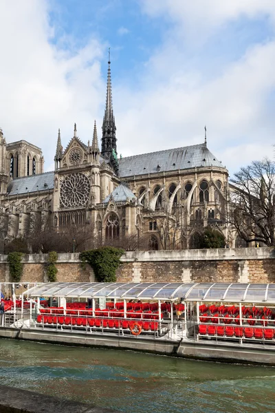 Katedral notre dame de Paris — Stok fotoğraf