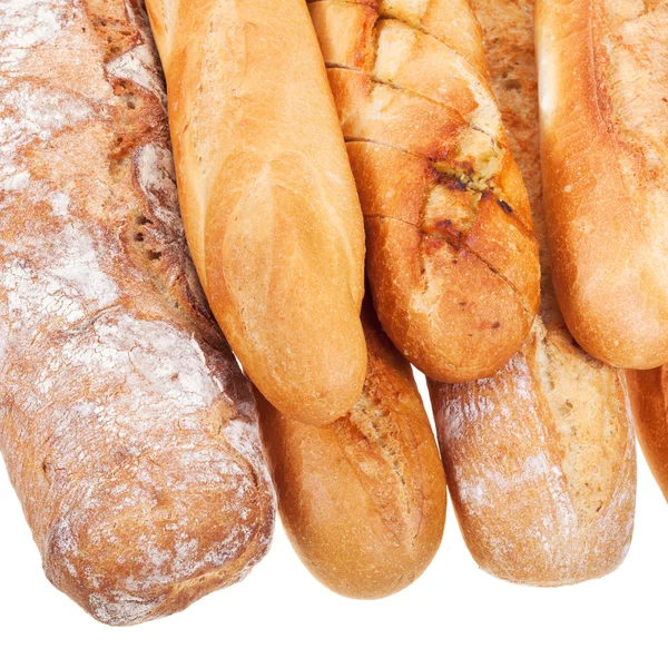 Freshly baked loaves of bread — Stock Photo, Image