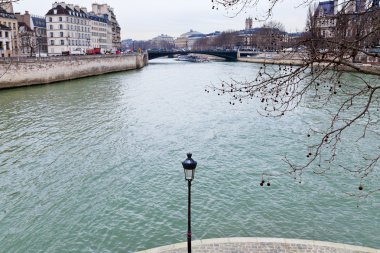 Paris'te seine Nehri'nin görünümü