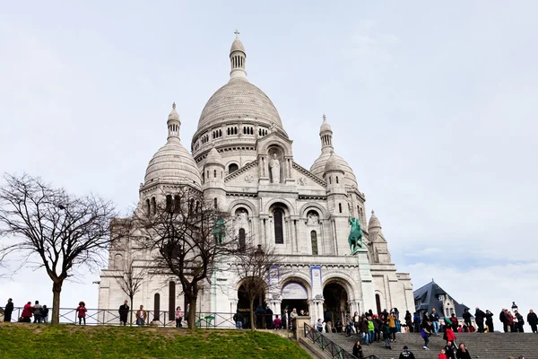 Basilikan sacre coeur i paris — Stockfoto