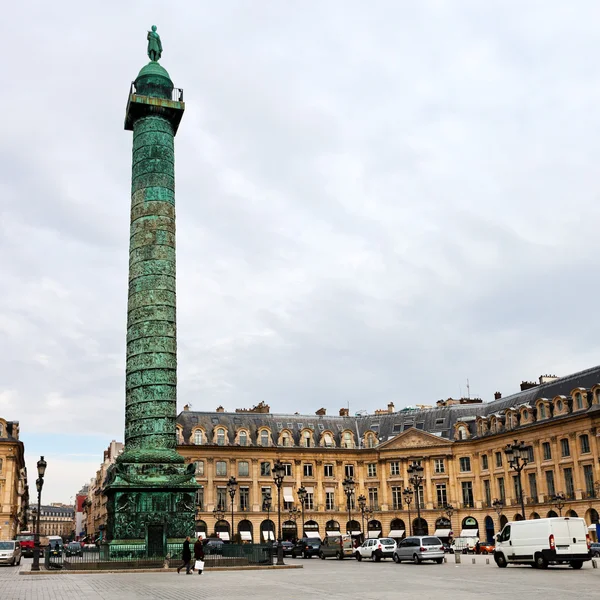 Plac Vendome w Paryżu — Zdjęcie stockowe