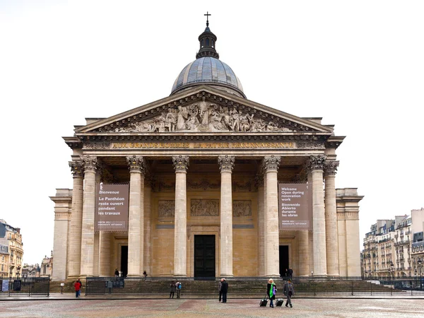 View of Pantheon from place du Pantheon in Paris , Paris — Stock Photo, Image