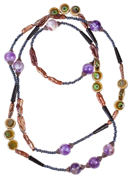 Handmade woman necklace — Stock Photo, Image