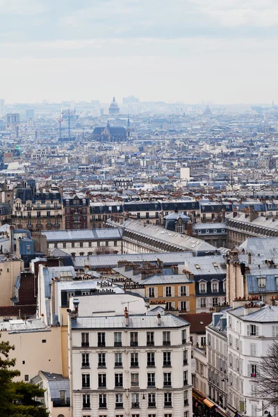 Vista de Paris com Panteão — Fotografia de Stock