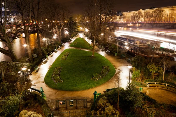 Place du Vert-Galant à Paris — Photo