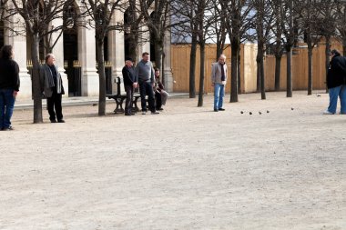 Palais royal garden (jardins du palais-royal), paris, Fransa