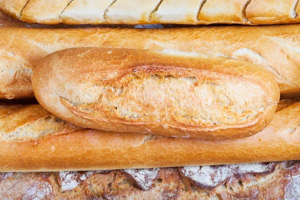 Panes horneados de pan — Foto de Stock