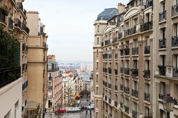 View from montmartre hill — Stock Photo, Image