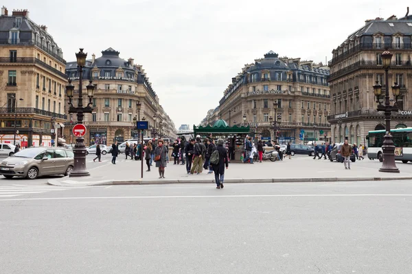 Θέση De L όπερα (Opera πλατεία) στο Παρίσι — Φωτογραφία Αρχείου