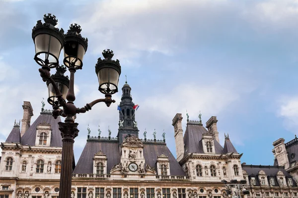 Hotel de Ville (City Hall) v Paříži — Stock fotografie