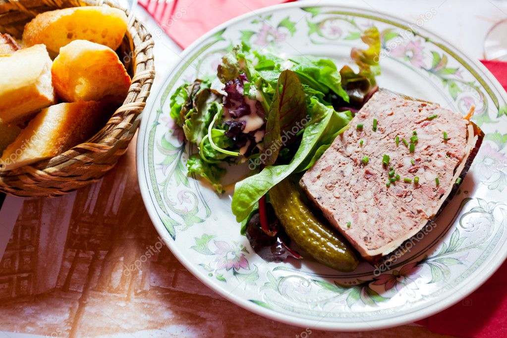 french meat pate