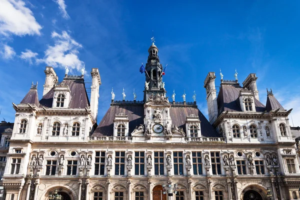 Hotel de Ville (City Hall) in Paris — Stock Photo, Image