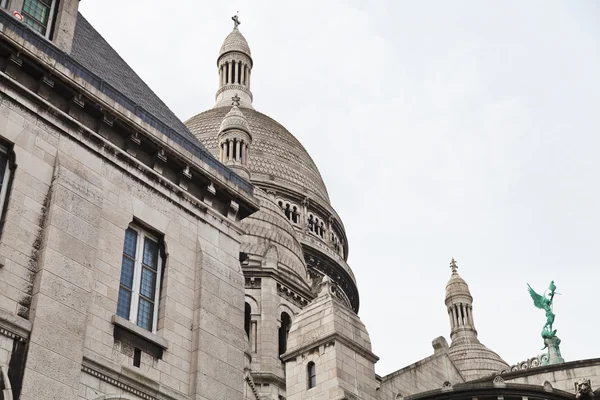 Basilika Sacre Coeur in Paris — Stockfoto