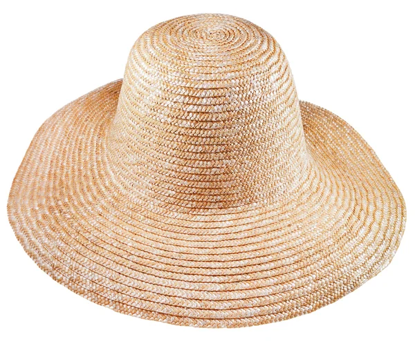 Sombrero de ala ancha de paja rural simple — Foto de Stock