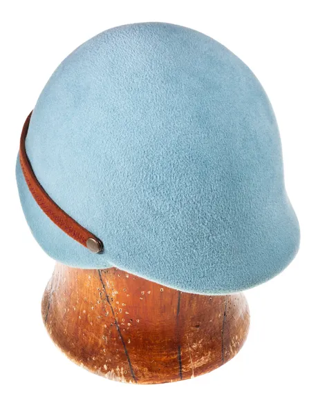 Feltro azzurro soft cap — Foto Stock