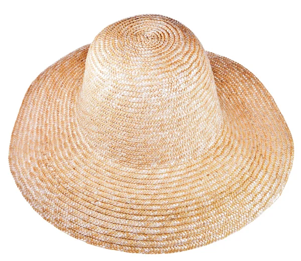 Cappello tesa larga paglia paese — Foto Stock