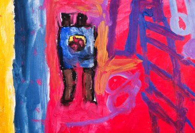 Childs paiting - ev iç