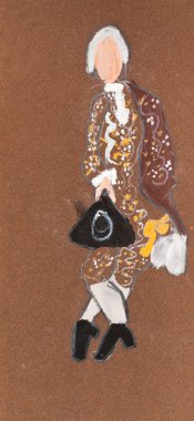 çocuğun çizim - tarihi uygun