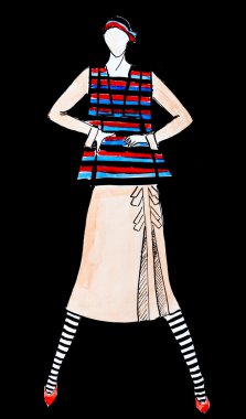 Jersey, şapka, eşarp, kazak ve 20 yıl astar ile uygun