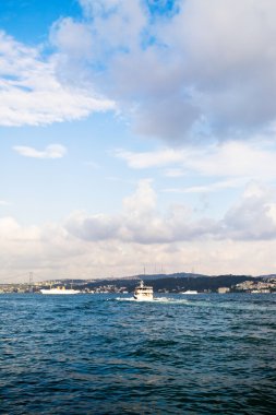 Boğaz'ın kanal istanbul yakınlarında