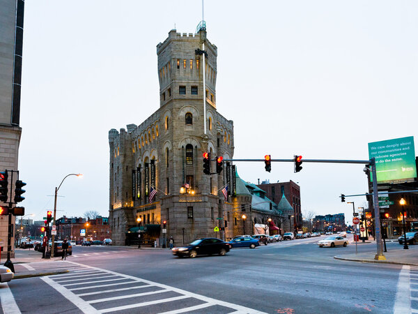 Арсенал 1-го корпуса кадетов в Бостоне
