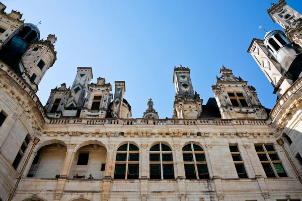 Chateau de chambord we Francji — Zdjęcie stockowe