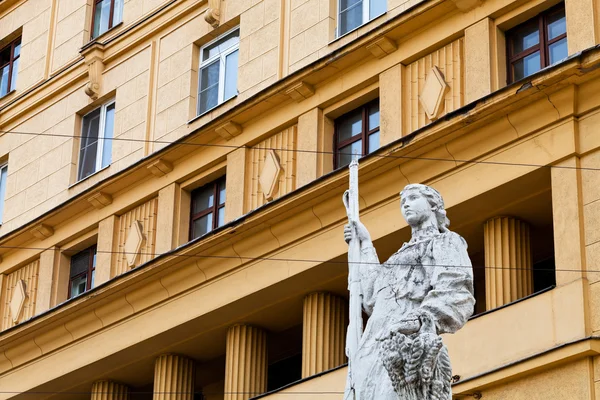 Skulptur i Moskva – stockfoto