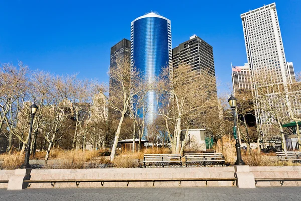 Wolkenkrabbers in New York — Stockfoto