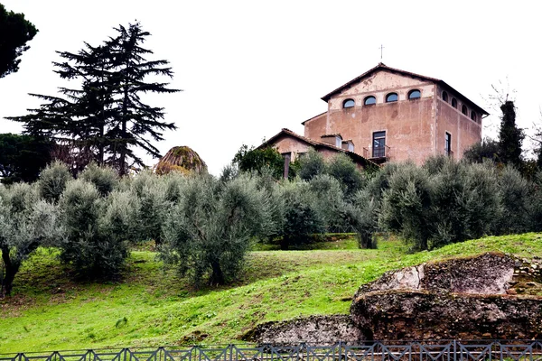 Die kirche von san bonaventura al palatino, rom — Stockfoto