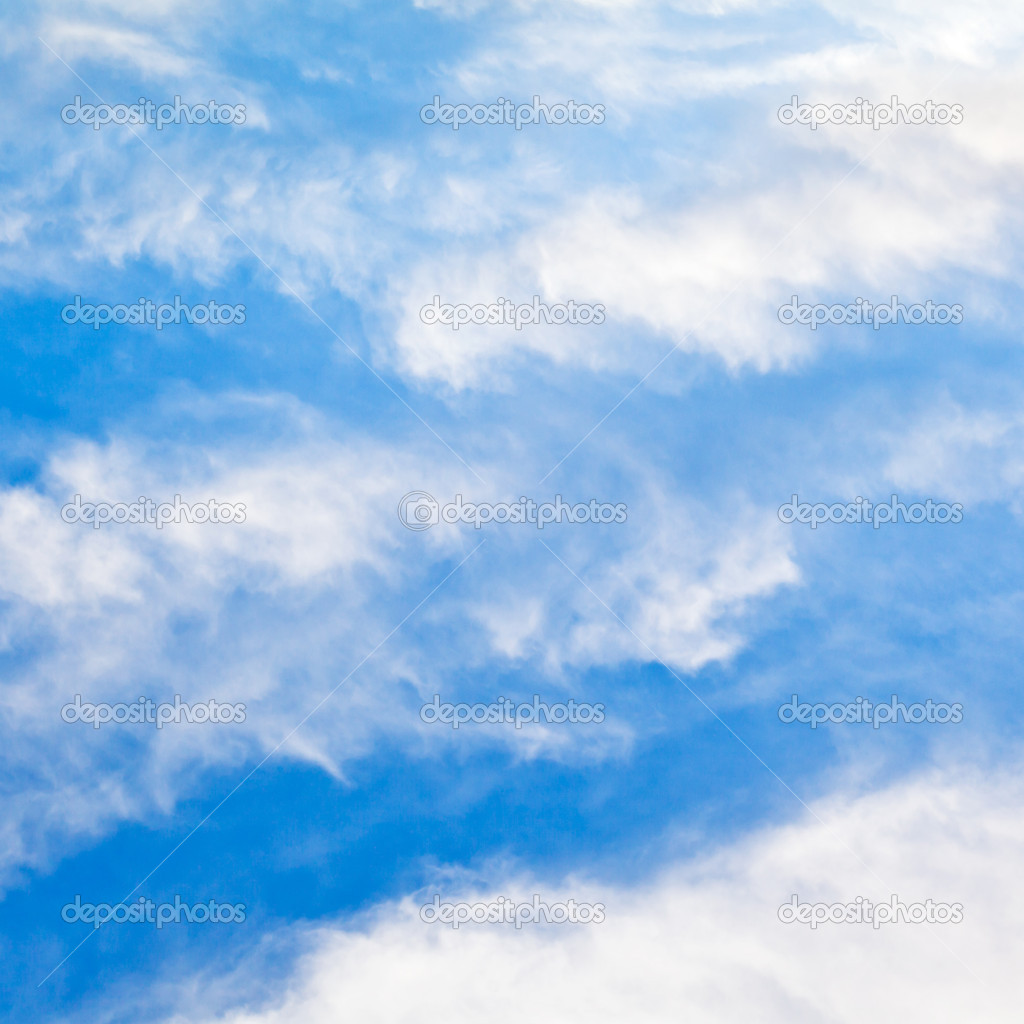 cloudscape with stratus clouds