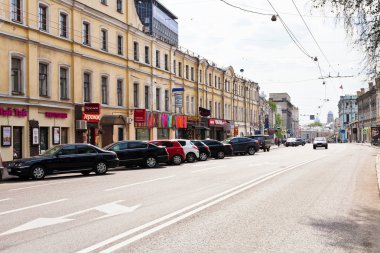 pokrovka maroseyka Moskova'da sokak görünümü