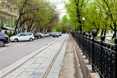 Karayolu chistoprudniy Bulvarı, Moskova